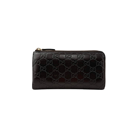 Pre-owned Gucci ssima Zip Around Wallet wallet main image