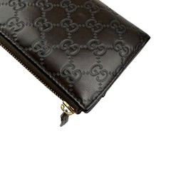Pre-owned Gucci ssima Zip Around Wallet wallet