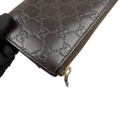 Pre-owned Gucci ssima Zip Around Wallet wallet