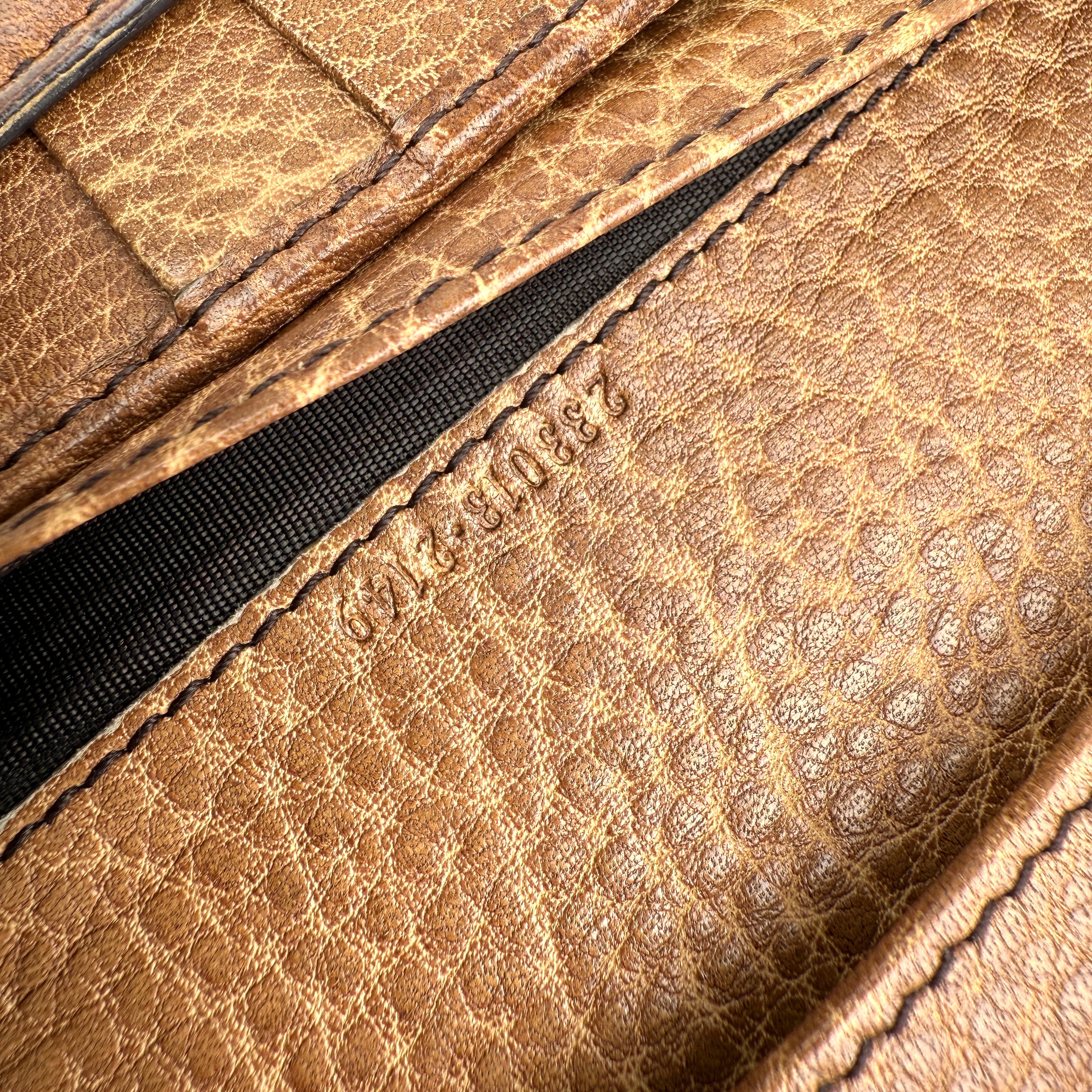 Pre-owned Gucci Beige/Tan GG Canvas and Leather Continental Wallet wallet