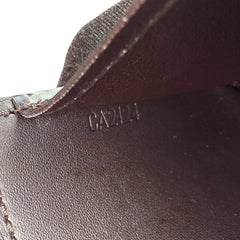Pre-owned Louis Vuitton Amarante Monogram Vernis Card Holder