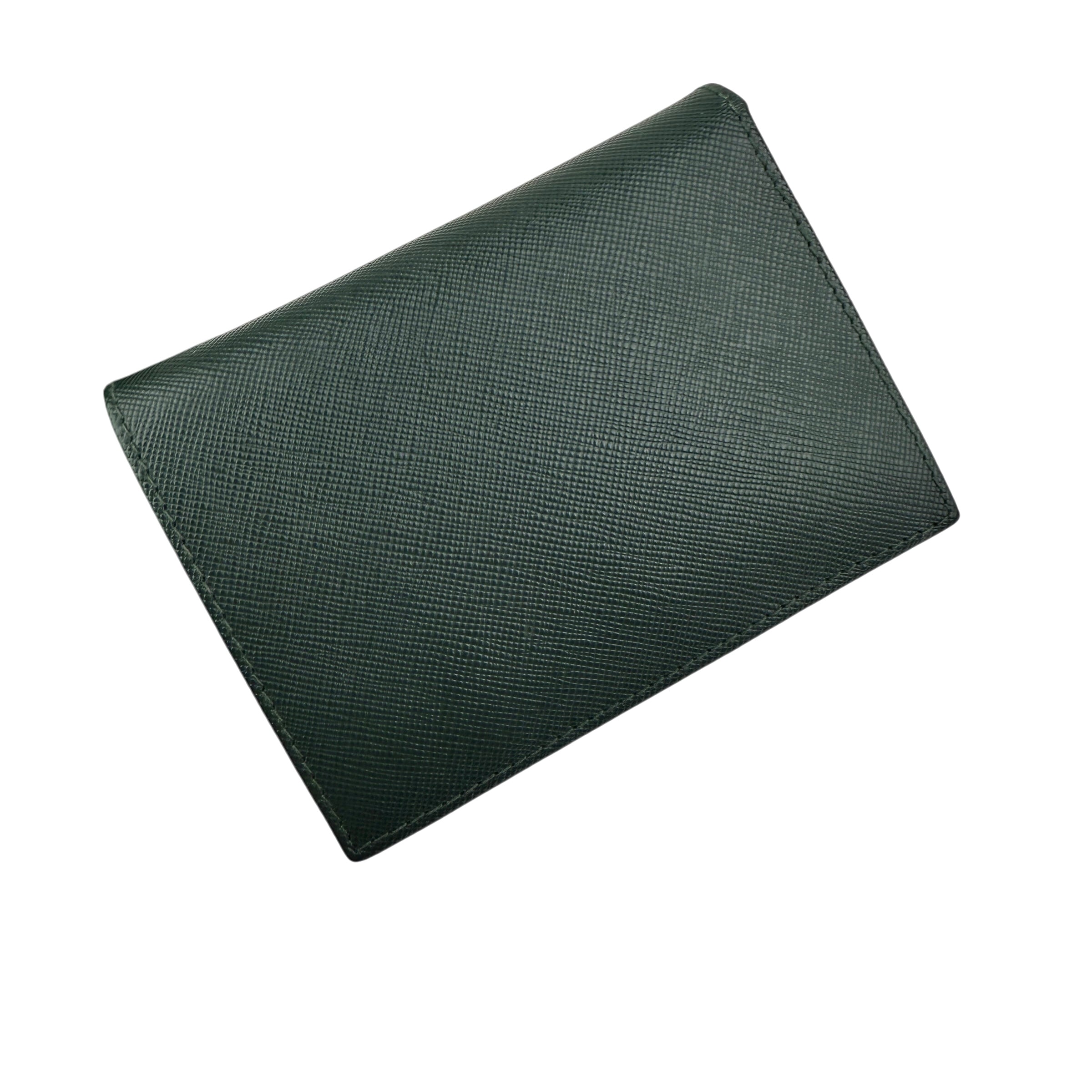 Pre-owned Prada Small Saffiano Leather Wallet wallet