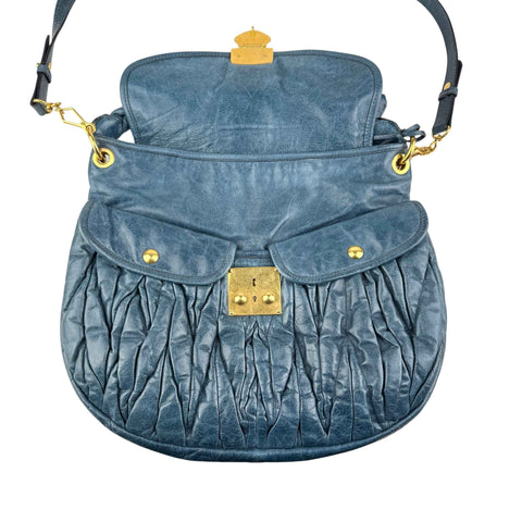 Miu Miu Matelasse Leather handbag
