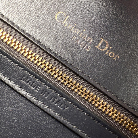 Christian Dior Diorama Metallic Micro Cannage Patent Bag