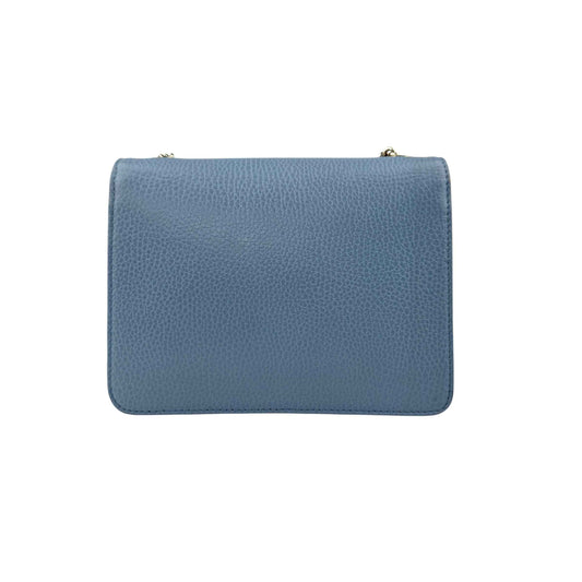 Gucci Light Blue Calfskin Leather Interlocking G Shoulder Bag