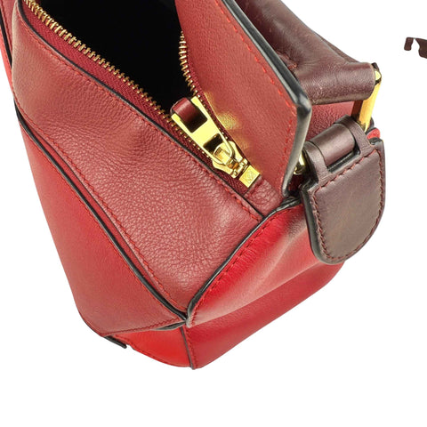Loewe Medium Tricolor Calfskin Puzzle satchel