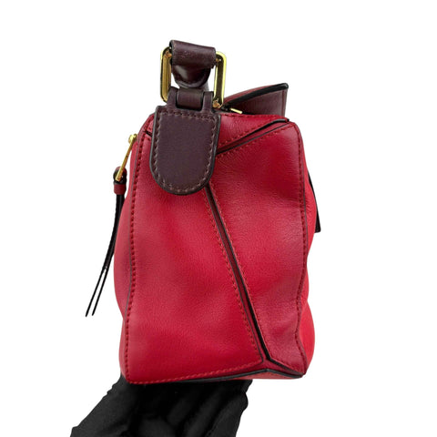 Loewe Medium Tricolor Calfskin Puzzle satchel