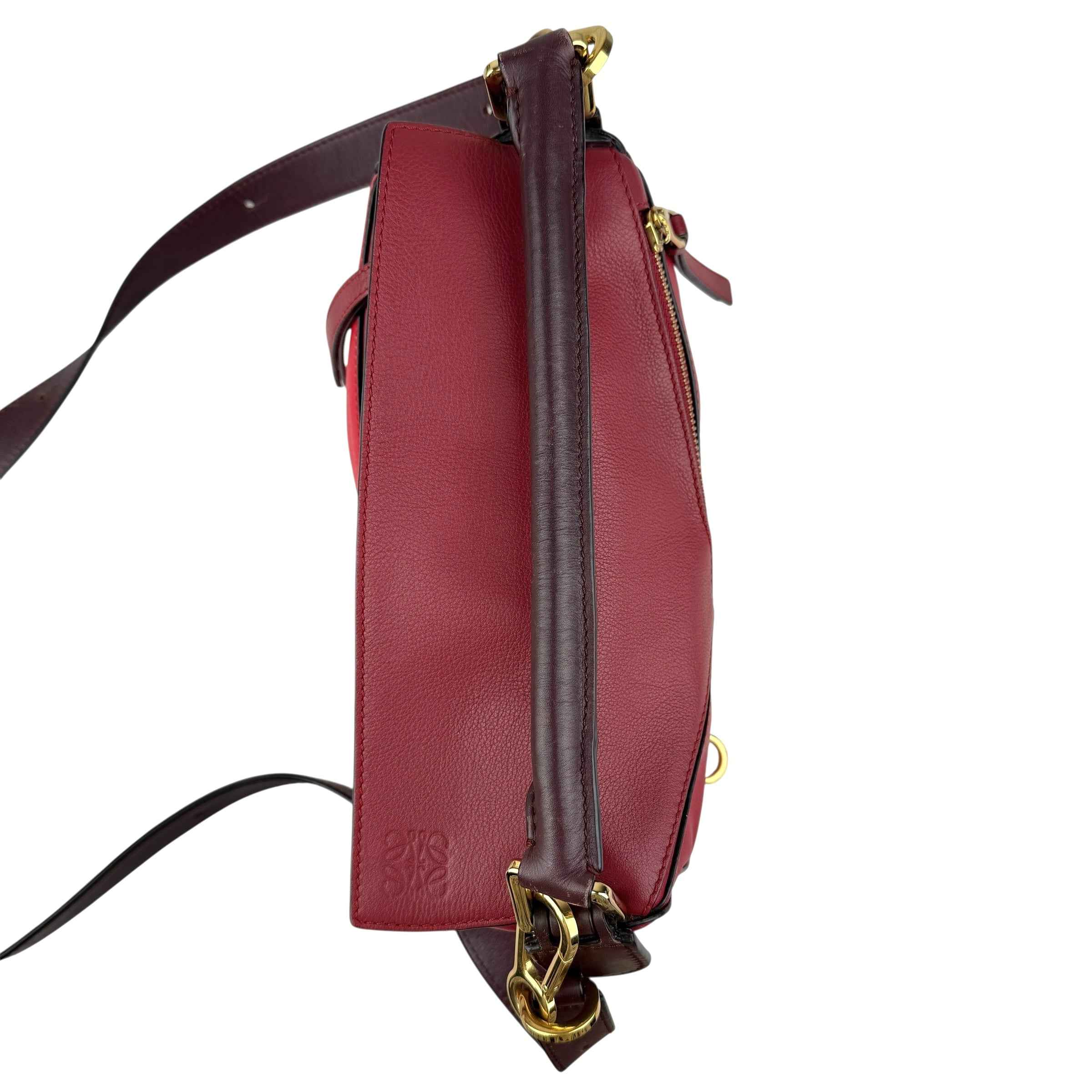 Loewe Medium Tricolor Calfskin Puzzle satchel