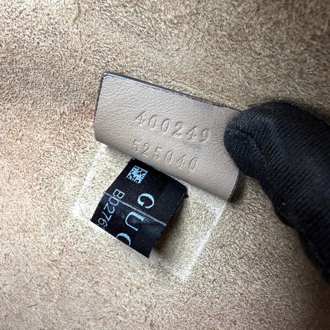 gucci dionysus gg shoulder bag medium brown canvas inside pocket detail