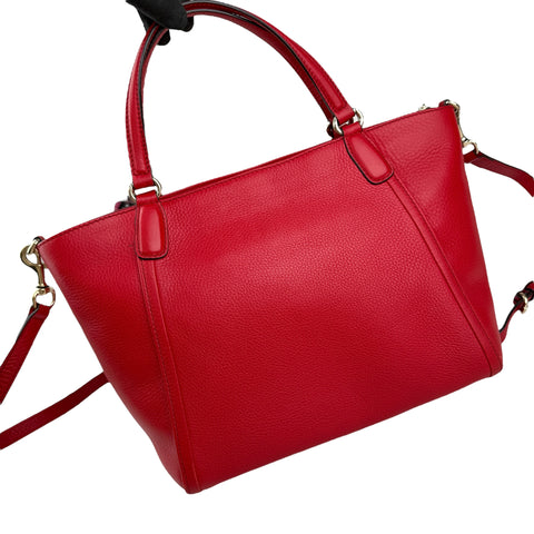 Gucci Soho Red Leather Handbag Shoulder Bag Crossbody