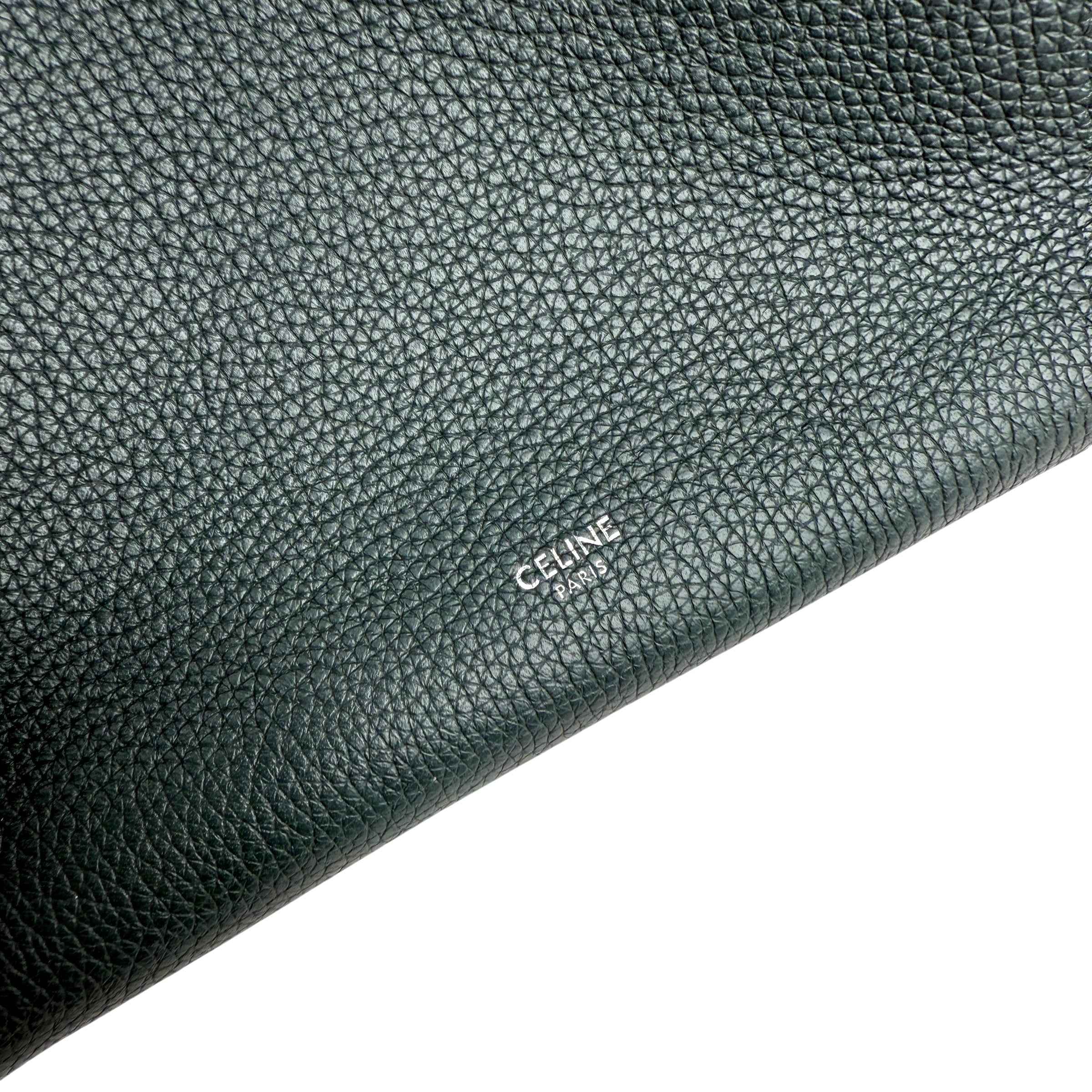 Celine Big Bag leather handbag Green
