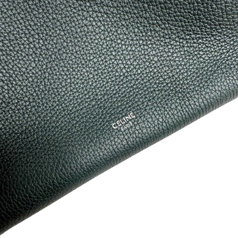 Celine Big Bag leather handbag Green
