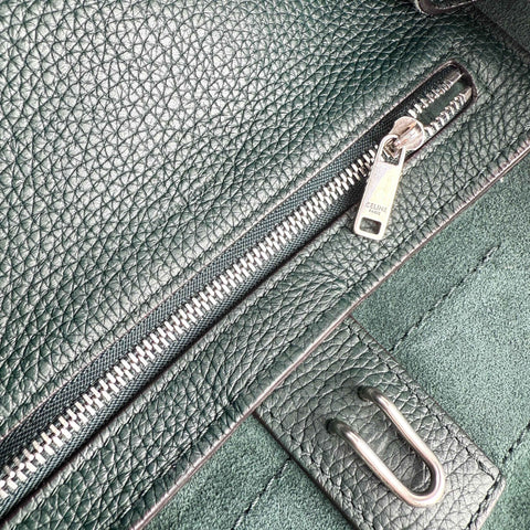 Celine Big Bag leather handbag Green