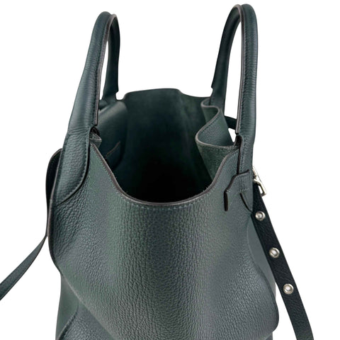Celine Big Bag leather handbag Green