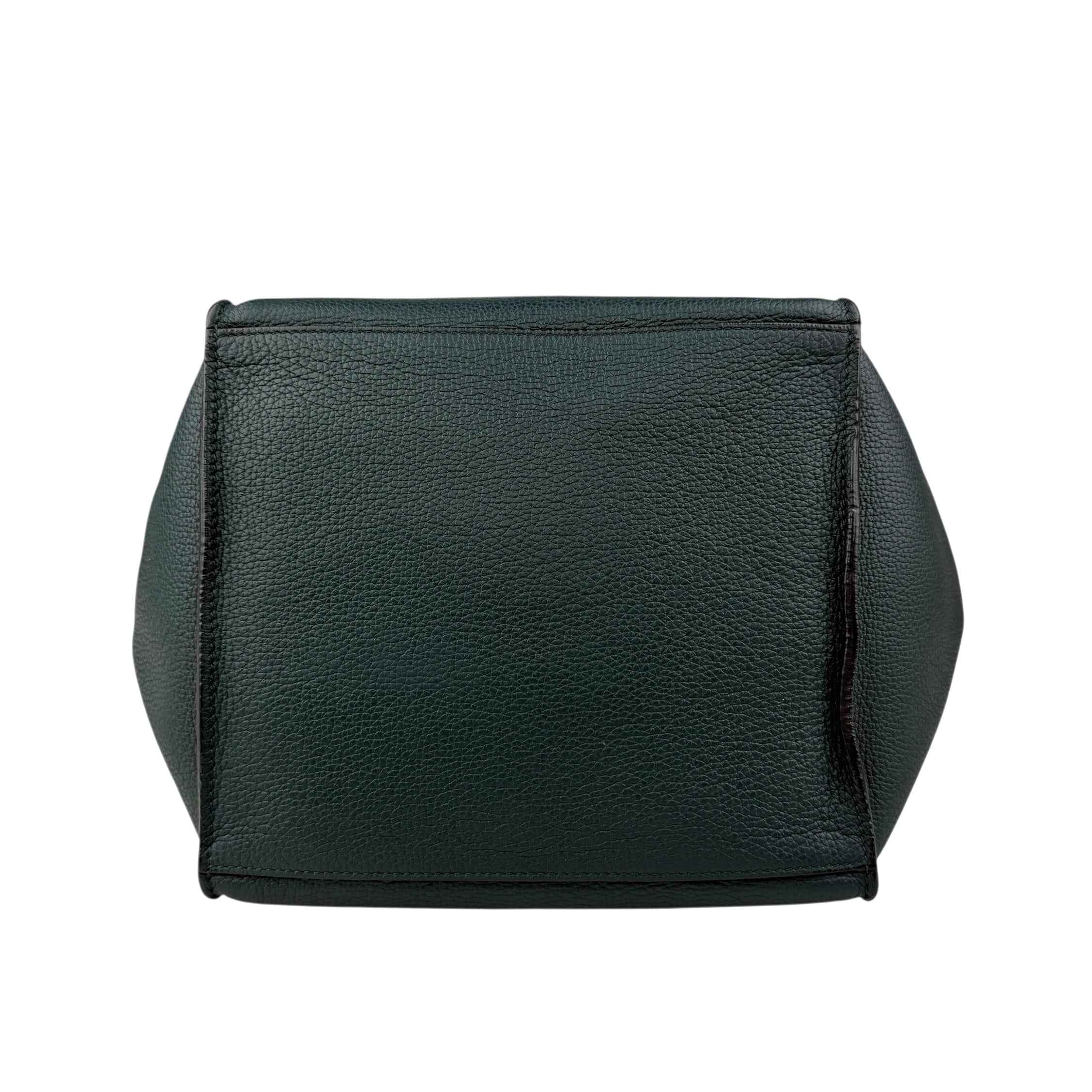 Celine Big Bag leather handbag Green