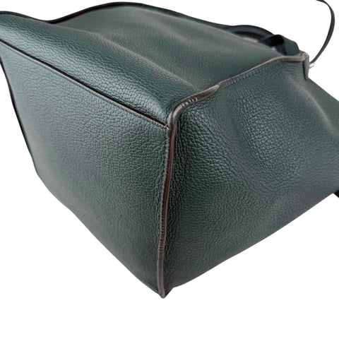 Celine Big Bag leather handbag Green