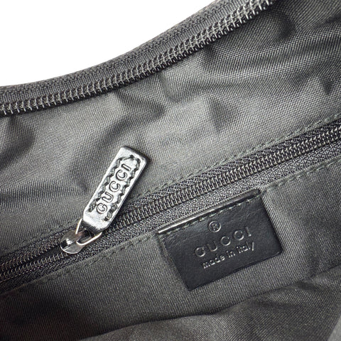 Gucci GG Canvas Shoulder Bag Black