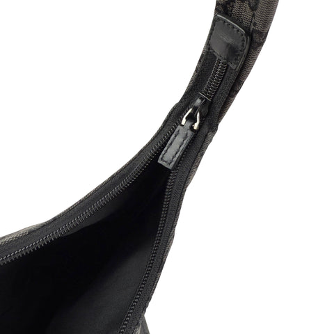 Gucci GG Canvas Shoulder Bag Black