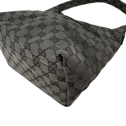 Gucci GG Canvas Shoulder Bag Black