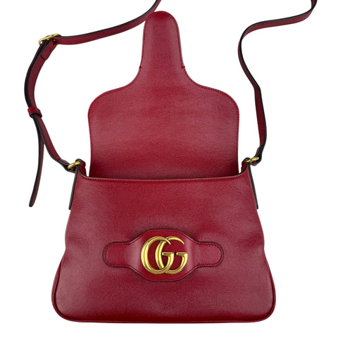 Gucci Red GG Dahlia Messenger Bag