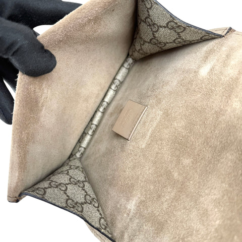 gucci gg supreme dionysus super mini bag inside pocket detail