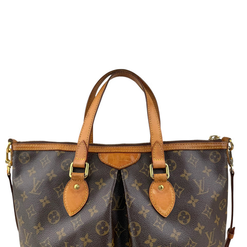 Pre-owned louis vuitton monogram canvas palermo bag front