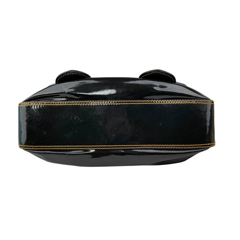 Fendi Black Patent Leather B Bag