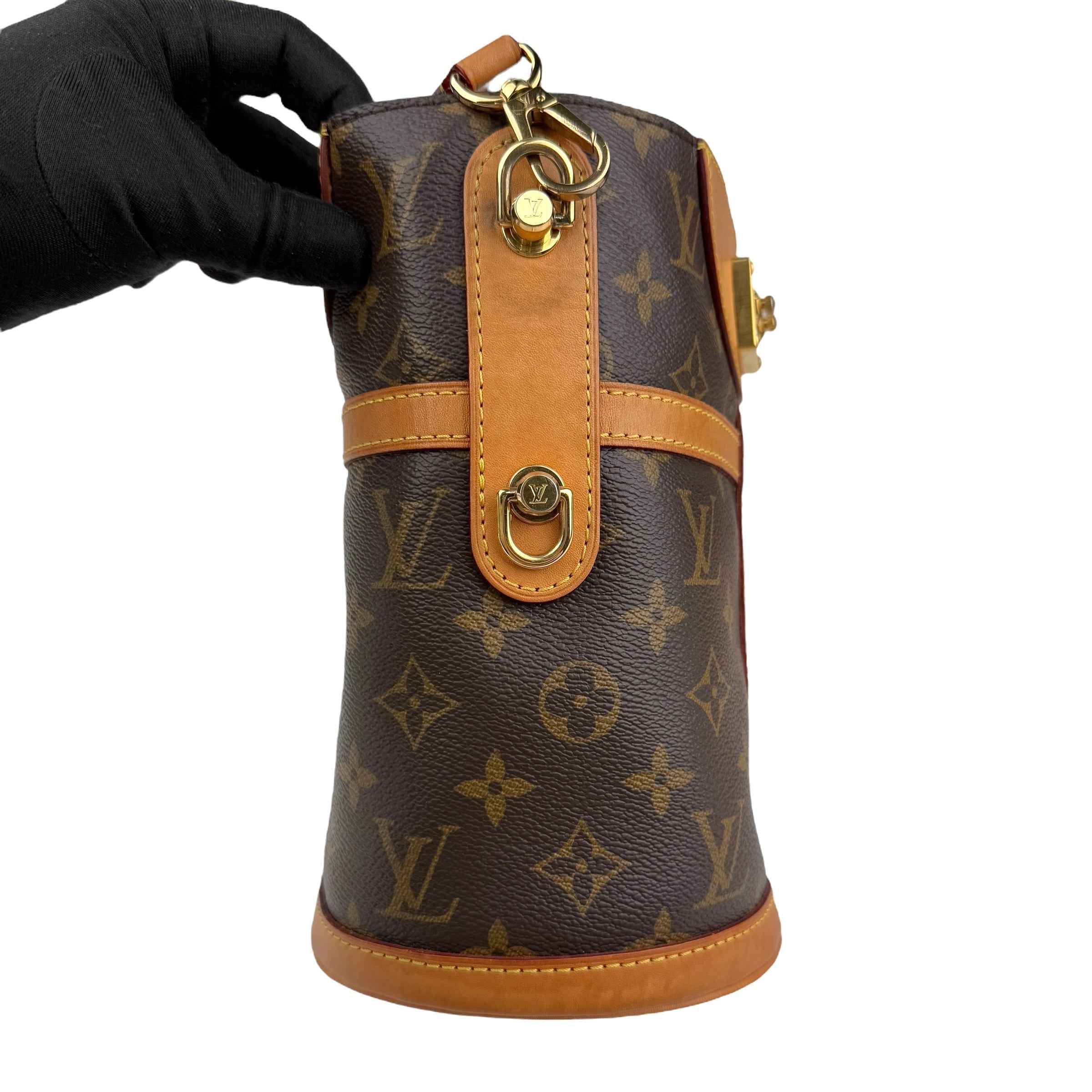Louis Vuitton Monogram Canvas Duffle Bucket Bag