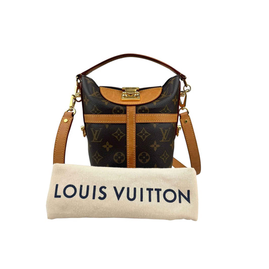 Louis Vuitton Monogram Canvas Duffle Bucket Bag