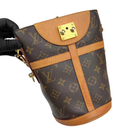 Louis Vuitton Monogram Canvas Duffle Bucket Bag