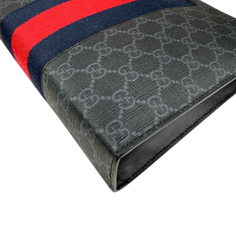 Gucci GG Supreme Web Zipped Pouch
