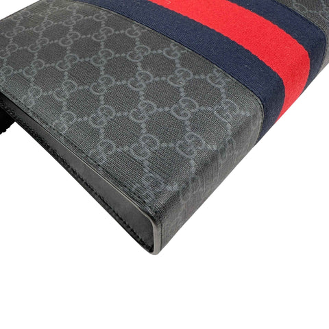 Gucci GG Supreme Web Zipped Pouch