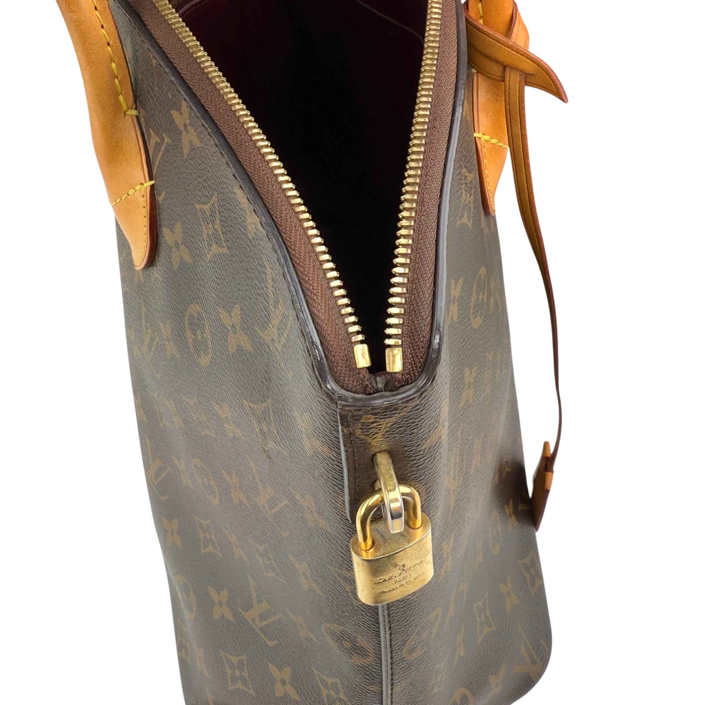 Louis Vuitton Monogram Canvas Horizontal Lockit Bag