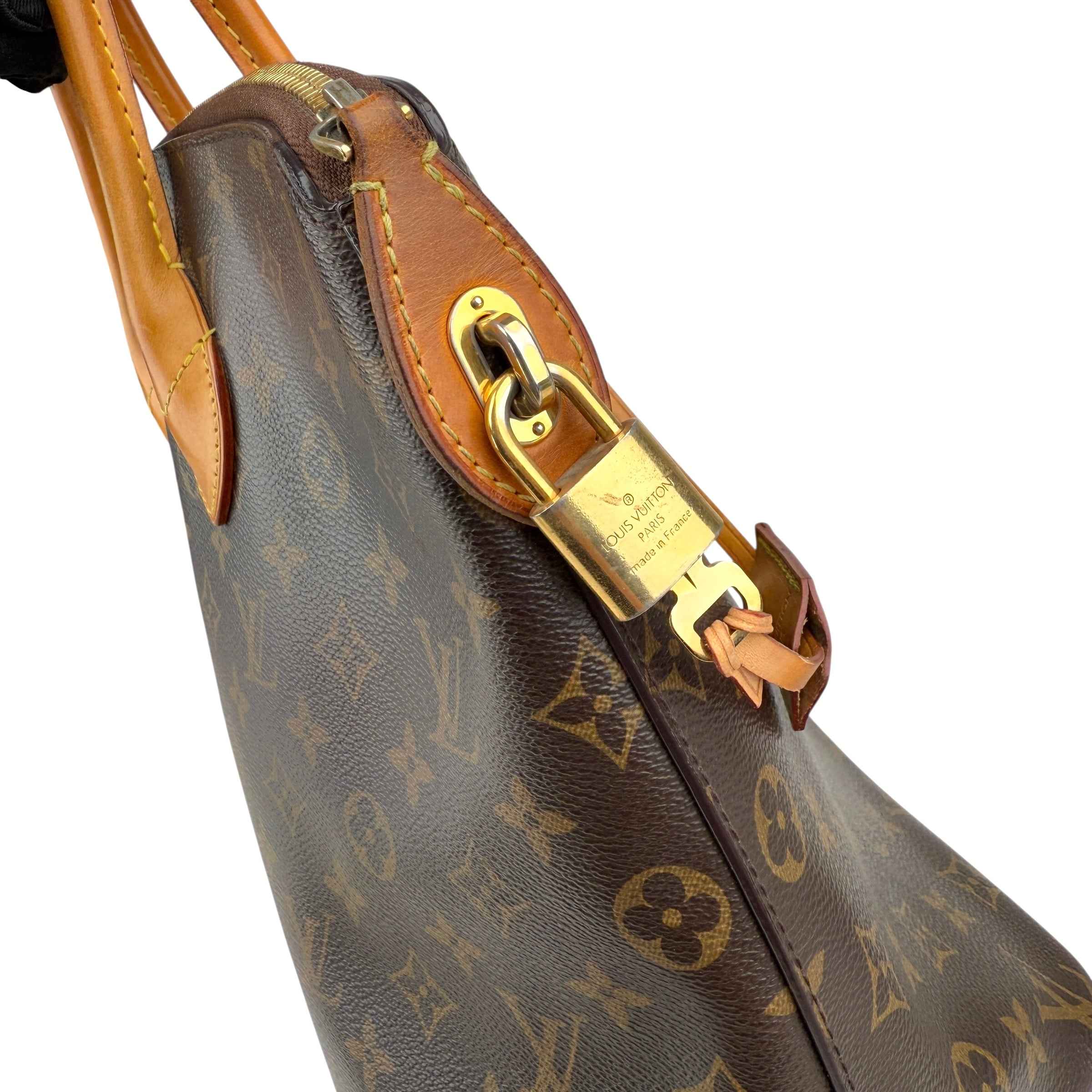 Louis Vuitton Monogram Canvas Horizontal Lockit Bag