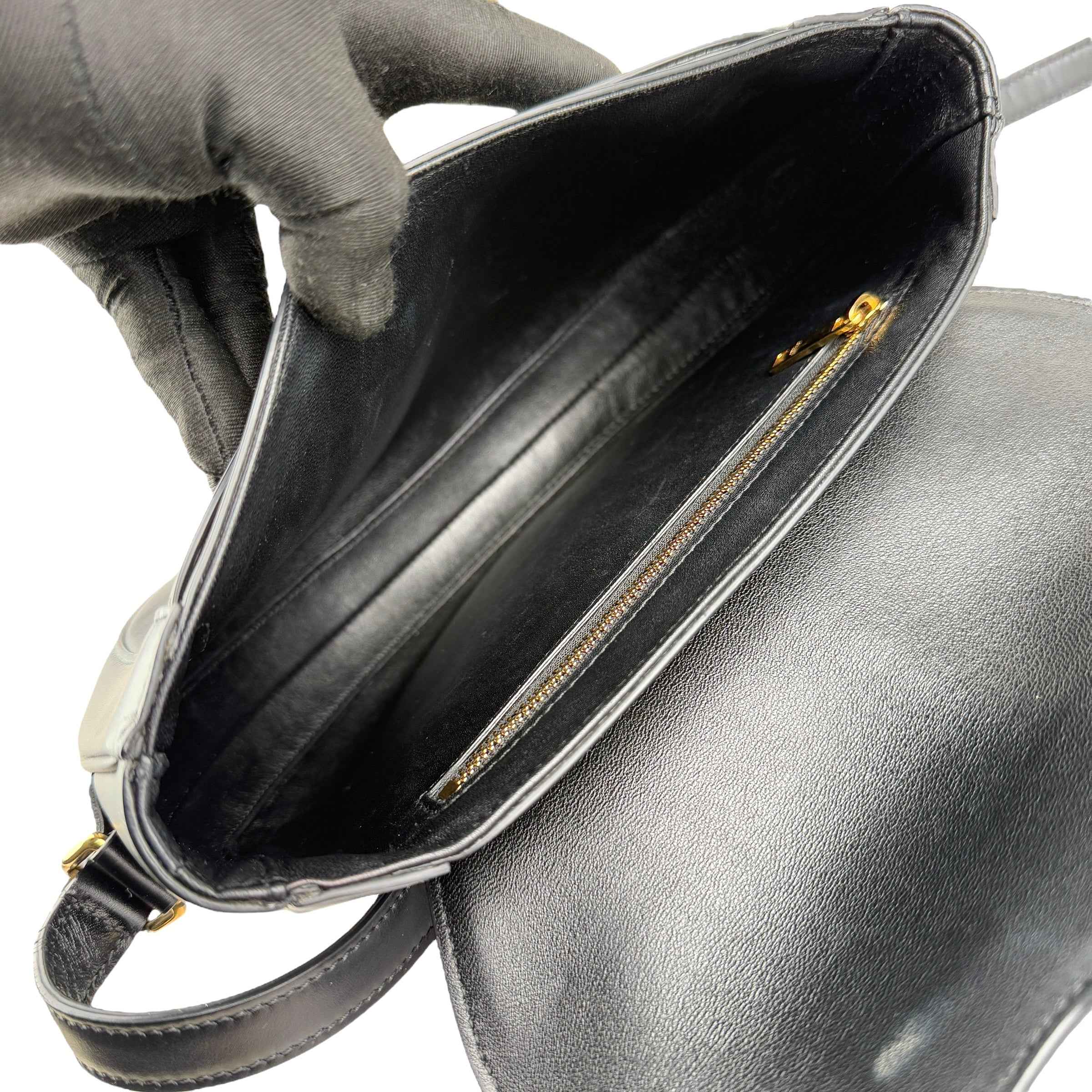 Celine Besace Bag Calfskin Black crossbody bag