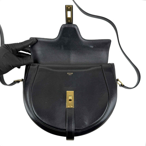 Celine Besace Bag Calfskin Black crossbody bag