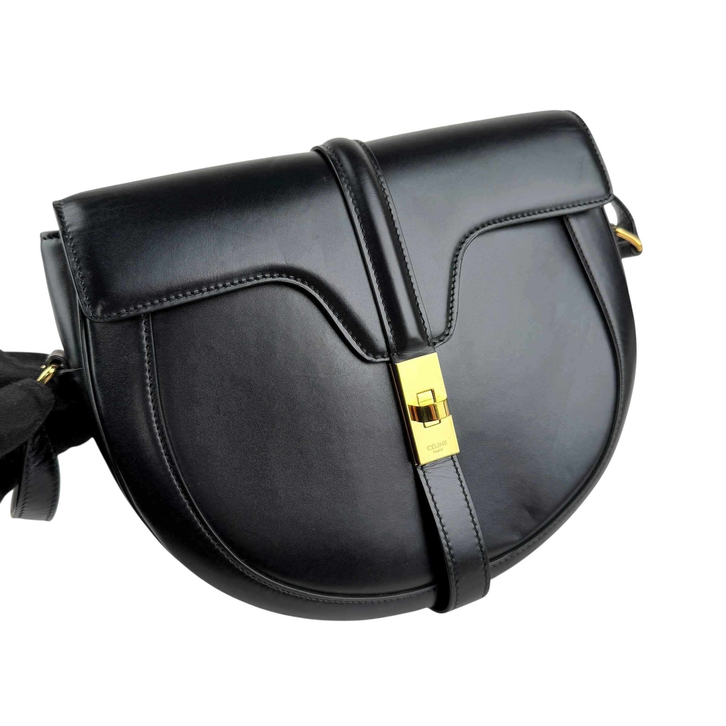 Celine Besace Bag Calfskin Black crossbody bag
