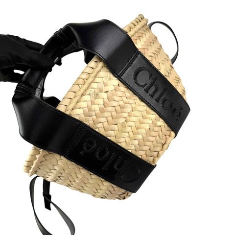 Chloè Sense Raffia Basket Case