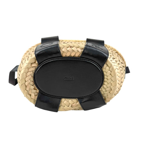 Chloè Sense Raffia Basket Case
