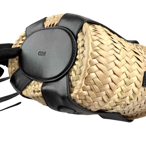 Chloè Sense Raffia Basket Case