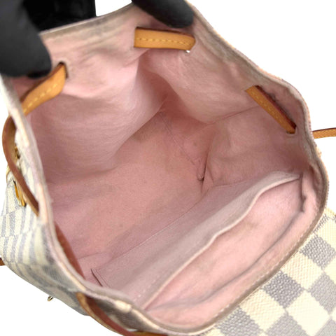 Louis Vuitton Damier Azur Canvas Sperone Backpack Bag