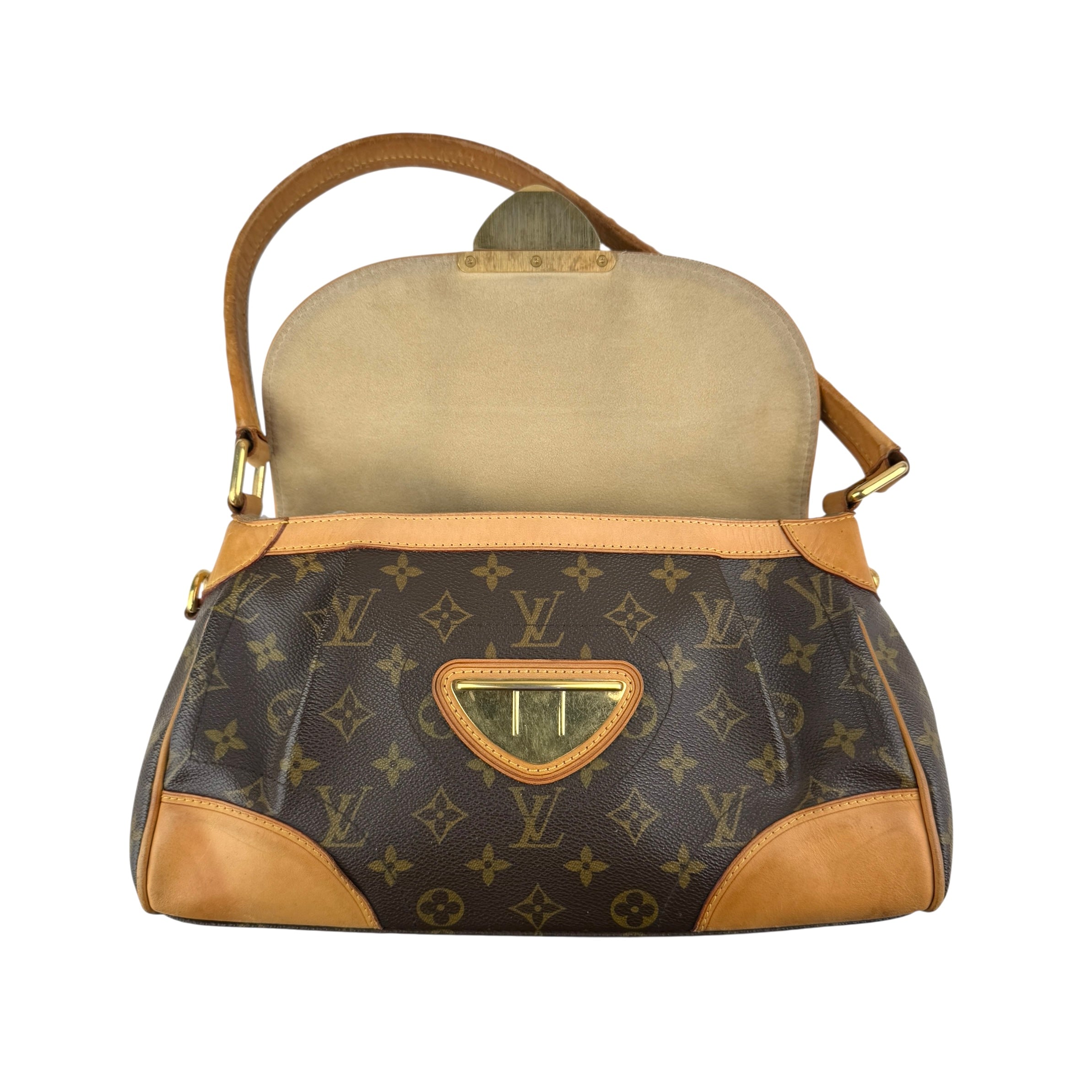 Pre-owned louis vuitton beverly shoulder bag front
