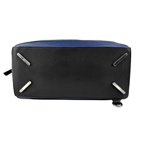 Loewe Calfskin Colorblock Medium Puzzle Bag Blue