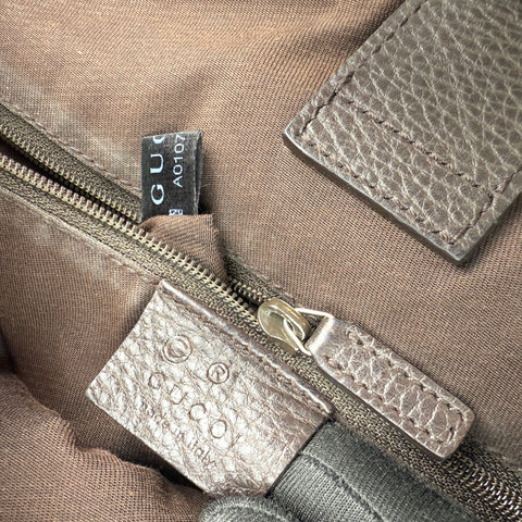 Gucci GG Denim Abbey D Ring satchel