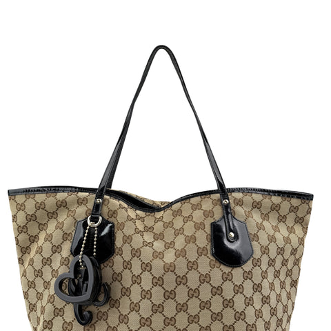 Gucci Medium GG Canvas Jolie Tote - Brown Tote Bags