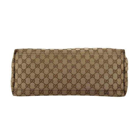 Gucci Beige/Brown GG Canvas and Leather Diaper Tote