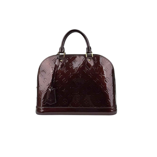 Louis Vuitton Amarante Monogram Vernis Alma Bag