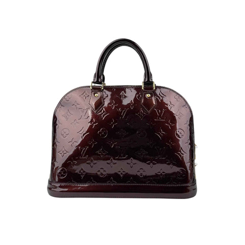 Louis Vuitton Amarante Monogram Vernis Alma Bag