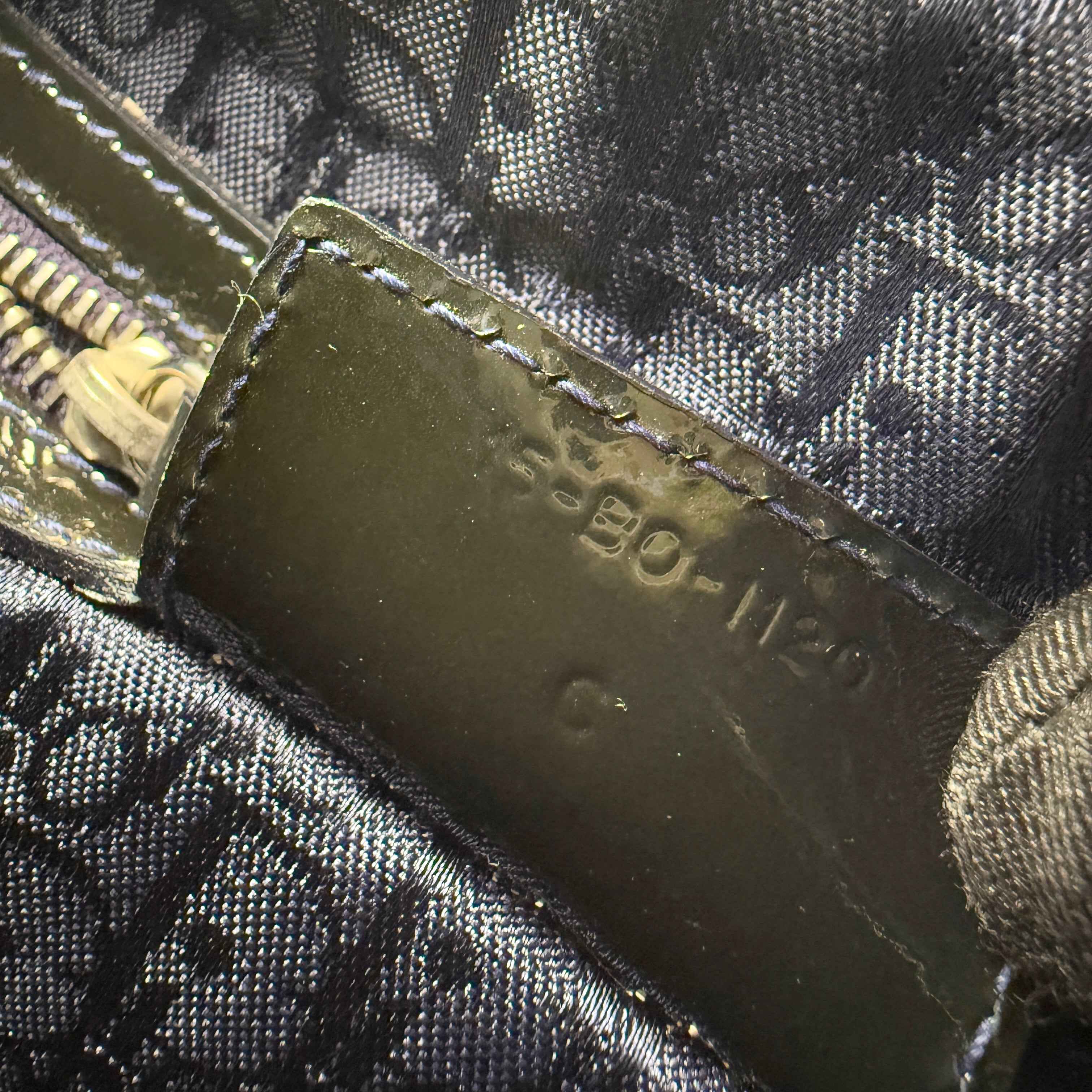 Dior Black Cannage Quilted Patent Leather Lady Dior Bag
