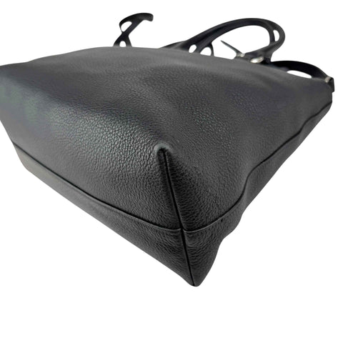 Prada Vitello Daino Leather Galleria Black Handbag